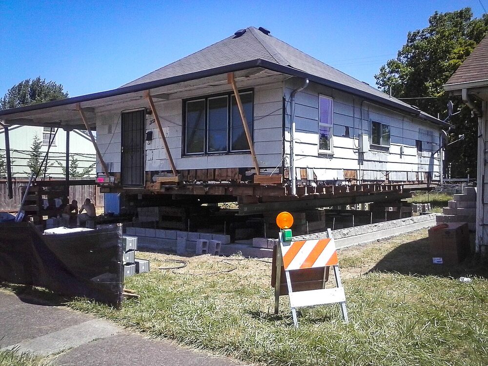Foundation repair work