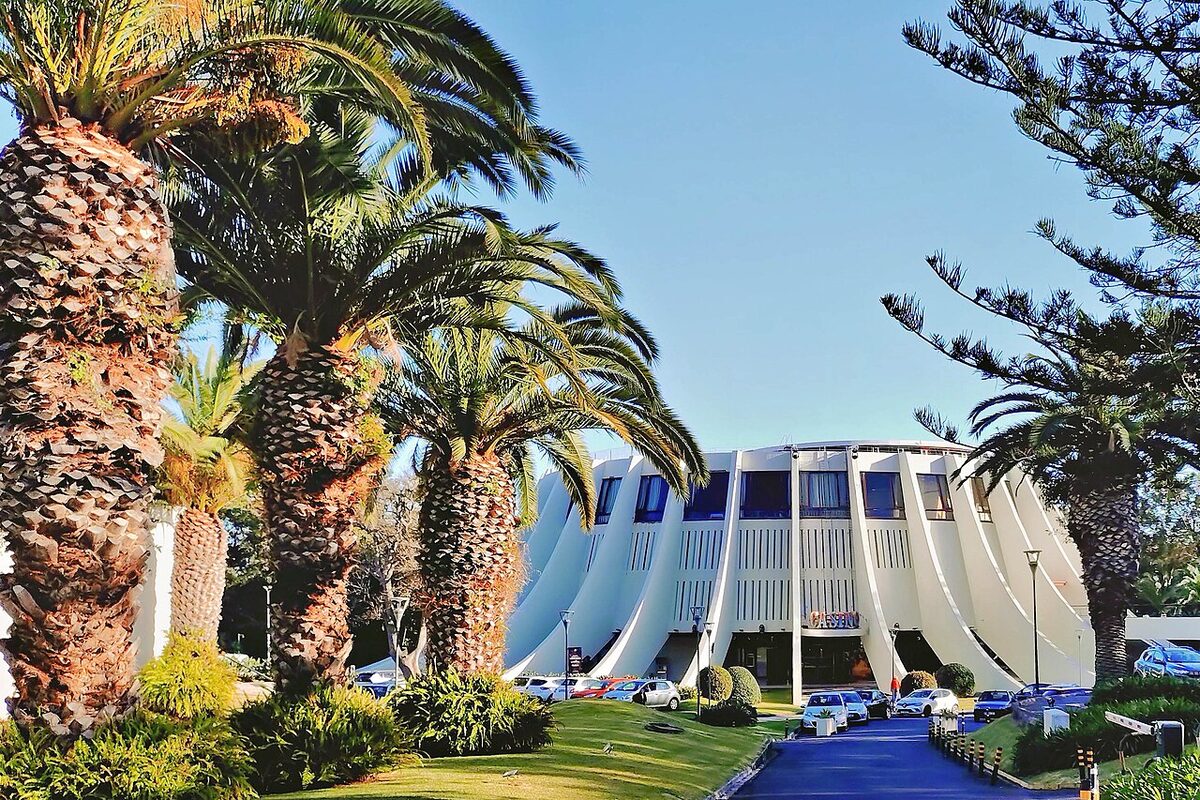 Casino resort building exterior